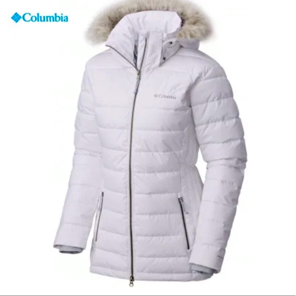 White Columbia snow jacket